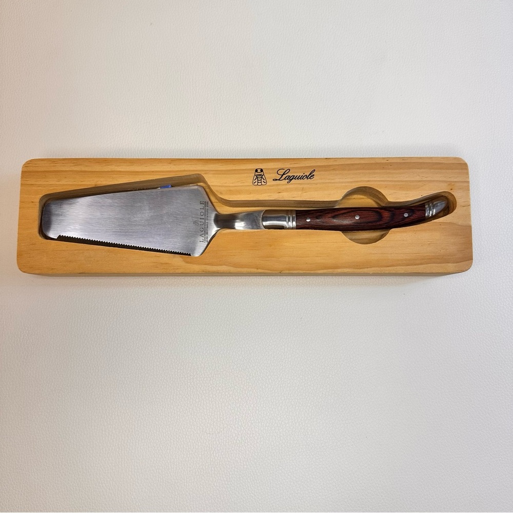 Laguiole Stainless Steel Dessert Server – Elegant Weight, Perfect for Weddings